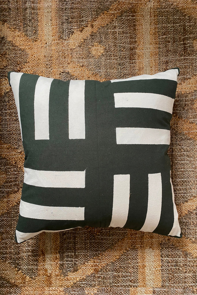 ALTER CROSSWALK PILLOW, 4 COLORS AVAILABLE
